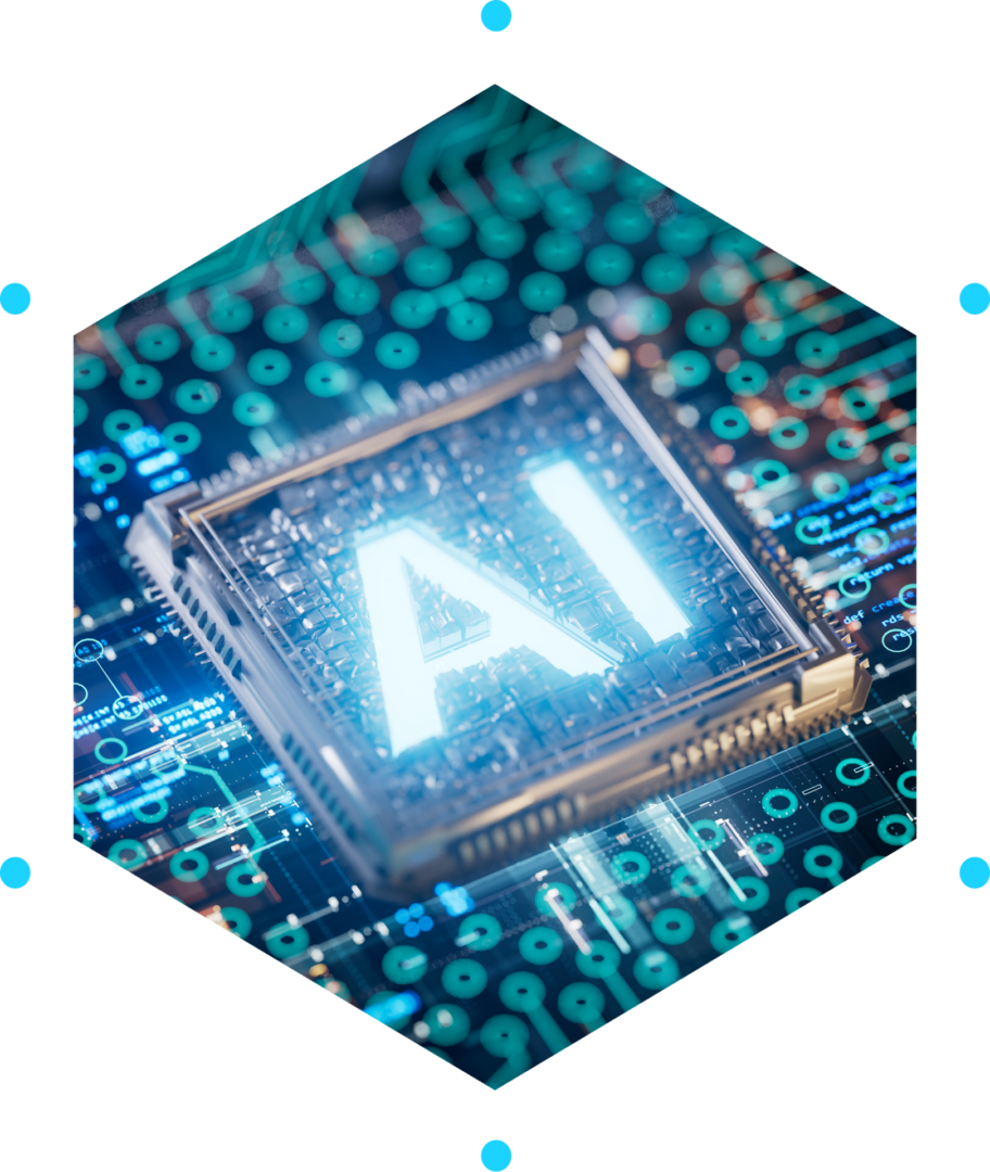 Advanced AI technology microchip design